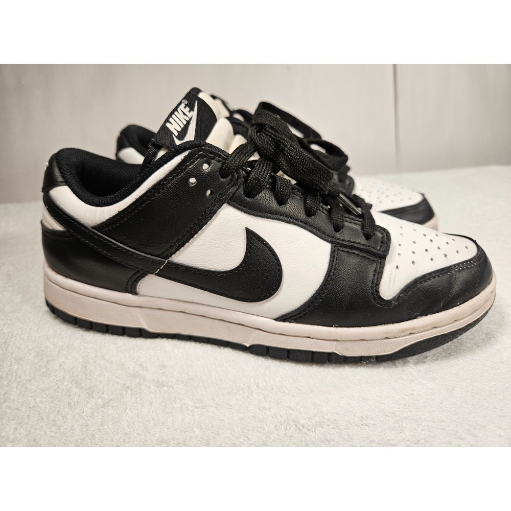 Nike Dunk Low Retro Panda Black White Size 7 Unisex Sneakers Shoes
